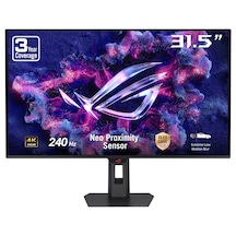 Asus Rog Strix Oled Xg32uqdms 31.5 İnç 240hz 0.03ms 4k Uhd Adaptive Sync Qd-oled Gaming Monitör