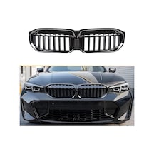 Autogp Bmw G20 Lci Ön Panjur Izgara Böbrek M3 Model Piano Black Çift Tırnak 2023+ Agp-grl-10382