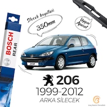 Bosch Rear Peugeot 206 1999 - 2012 Arka Silecek - H353