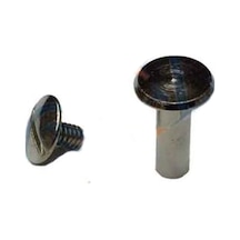 Cilt Menü, Katalog, Kartela Vidası, 13mm - Nikel, 100 Adet -