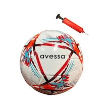 Avessa Ft150-100kb Futbol Topu Kırmızı Beyaz 3 Astar Kırmızı