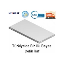 Mekoraf Mekoraf Beyaz 31X93 / 43X93 2 Metre /2.5 Metre Raf