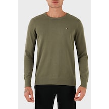 Tommy Hilfiger Erkek Kazak Mw0mw39999 Plı Yeşil Yeşil