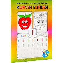 Boyamalı Ve Alıştırmalı Kuran Elifbası