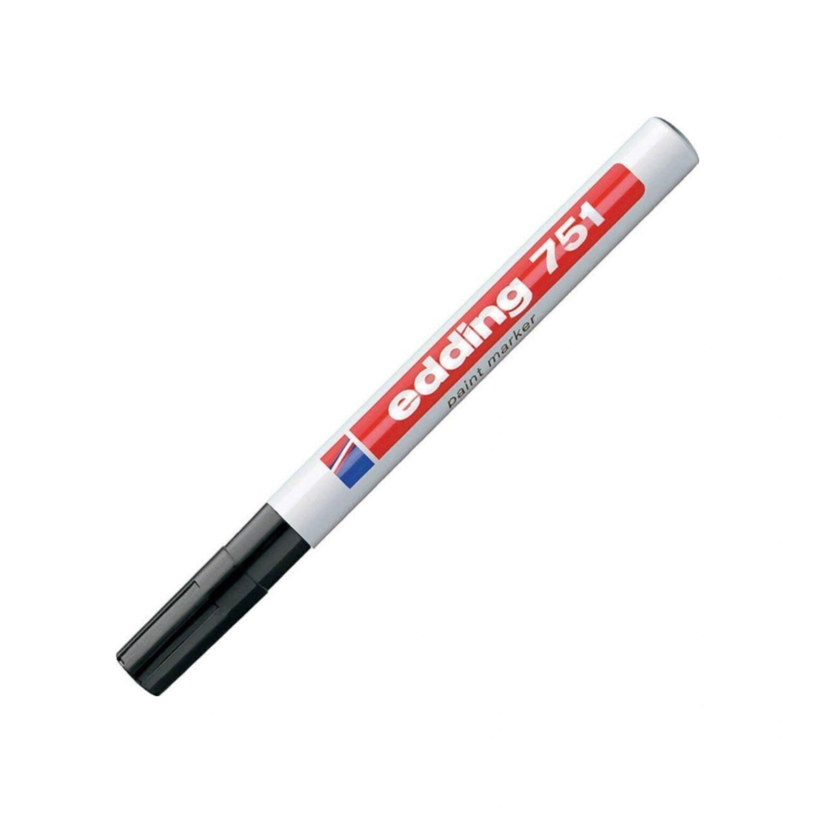 Eddıng E-751 Siyah Paint Marker Keçeli Kalem 1-2 Mm Uç