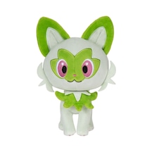 Pokemon Pelüş Figür - Sprigatito 20cm Pkw3353 Çok Renkli