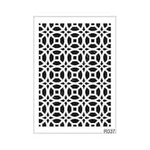 Ardışık Desen Stencil Şablon 25X35 R-037
