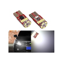 T10 Park Plaka Ledi Dipsiz Ampul 15 Ledli 12V (2 Adet)