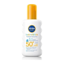 Nıvea Sun Spf50+ Çocuklar Ve Bebekler İçin Yüksek Güneş Koruyucu Sprey 200 Ml - 6 Adet Tarı
