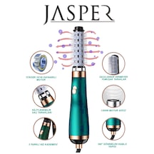 Jasper 3 Başlıklı Kademeli Isı Ayarlı Saç Şekillendirici ve Düzleştirici Mavi