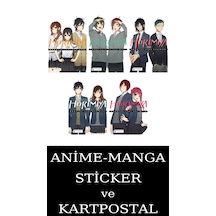 Horimiya 6-7-8-9-10 Manga Seti 5 Kitap / Anime-manga Sticker Ve Kartpostal