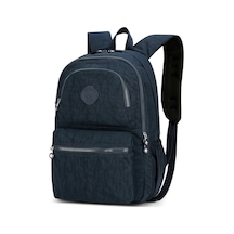 Tcherchi Öğrenciler ve Gezginler İçin Çok Cepli ve Hafif Sırt Çantası Mavi