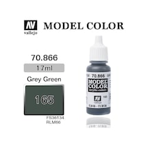 17 Ml. 165 Grey Green-matt Model Color Serisi Maket Boyası, Vallejo 70866 Standart