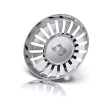 Çöpmak Mutfak Lavabo Sifon Gideri Paslanmaz Metal Tıpa Süzgeci 8 Cm Dayanıklı Ve Uyumlu Diğer