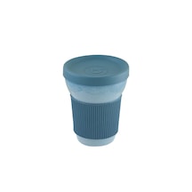 Bonna Experience Sky Softline Silikon Kapaklı Porselen 350cc Mug
