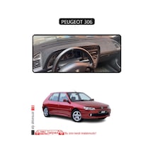 Peugeot 306torpido Koruma Halısı Siyah Kenar