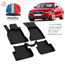 Audi A4 Ferrous 4d Havuzlu Kauçuk Paspas 2008 2016