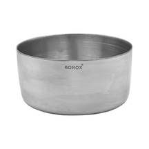 Borox Paslanmaz Çelik Buharlaştırma Kabı - Kapsül 100ml