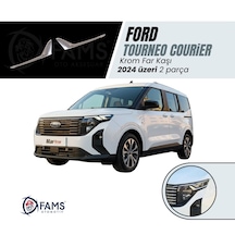 Ford Tourneo Courier Krom Far Kaşı 2 Prç. 2024 Üzeri Paslanmaz Çelik Ford Tourneo Courier Krom Far Kaşı 2 Prç. 2024 Üzeri Paslanmaz Çelik