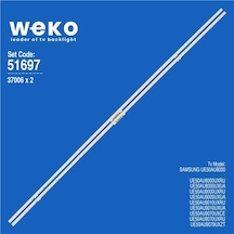 Samsung Uyumlu Gu50au8079uxzg 50'' 2 Adet Tv Led Bar 40 Led Tvnizi Açıp İçindeki Led Barla Birebir Aynısı Olduğunu Görmeden Almayınız. Sonrasında İade Almamaktayız.