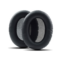 Çift Siyah Kulak Yastıkları Yedek Köpük Kulak Yastıkları Kingston Cloud Flight / Stinger Kulaklık Kulaklığıyla Uyumlu