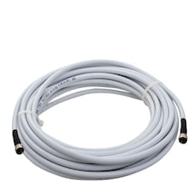 Daix Anten Kablosu 50 Metre Rg6/U4 Beyaz Çanak Anten Kablo