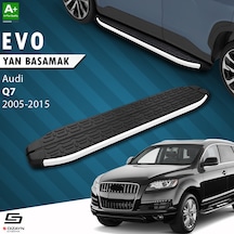S-dizayn Audi Q7 Evo Aluminyum Yan Basamak 213 Cm 2005-2015