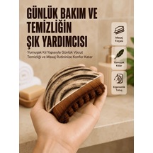 Lb Banyo Masaj Fırçası Yumuşak Kıllı Ergonomik Vücut Temizleme Fırçası