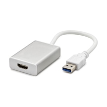 Usb 3.0 To Hdmi Dişi Görüntü Dönüştürücü 1080p 50/60 Hz - Beyaz Hdx1287
