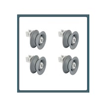 Bosch Sgs43e02za/16 Uyumlu Bulaşık Makinesi Üst Sepet Tekeri 4 Adet