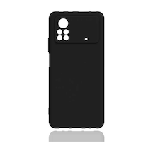 Zore Poco X4 Pro 5g Kılıf Nvth Biye Silikon - Siyah
