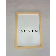 Ahşap Resim Çercevesi, Masif Çerçeve,doğal Ahsap Rengi İle Fotograf, Resim Kolajları, Duvar Galerisi Dekoru Cercevesi 25x35