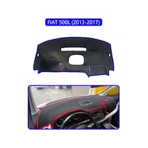 Fıat 500l 2013-2017 Modellerine Uyguntorpido Koruma Halısı Mavi Kenar