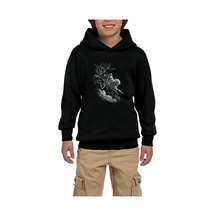 Burzum Ishi Krimpatul Siyah Çocuk Kapşonlu Sweatshirt Siyah