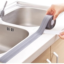 Gri Su Sızdırmaz Banyo Mutfak Lavabo Küvet İzolasyon Şerit Bant Go-53-vice 03482
