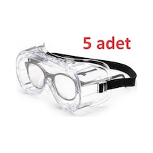 5 Adet Univet 602.01.00.00 Goggle Koruyucu İş Güvenliği Gözlüğü