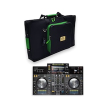 Xdj-rr Dj Setup İçin Uyumlu Çanta Soft Case Kılıf Yeşil