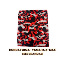 Honda Forza 250 Sele Brandası Kılıfı Kırmızı Yamaha Xmax 250
