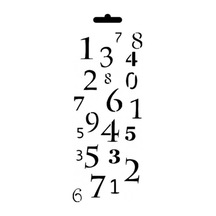 Stencıl Şablon 10 25cm Mu58