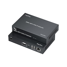 1080p Full Hd 60hz Hdmı Kvm Ip Extender 200 Metre Cat5e/6 Hdmı Menzil Genişletici Uzatıcı