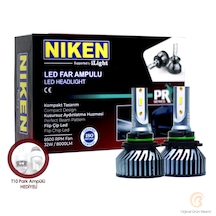 Niken Pro Serisi Flip Led Xenon Zenon Hb3-9005 6500K - Slim Fan