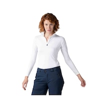 Rossıgnol Rossignol Classique 1/2 Zip Kadın Beyaz Içlik Üst 901 Beyaz