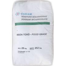 Şişecam Saf Karbonat Sodyum Bi Karbonat (Besin Sodasi) 25 Kg