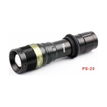 Polıce Ps-34 Üç Ayrı Modda Işık, Şarjlı El Feneri Siyah