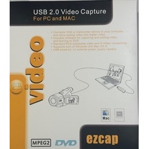 Apple Uyumlu MacBook Usb Video Capture Kamera Kayıt Cihazı