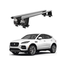 Royal Jaguar E-pace X540 2017 Ve Sonrası Uyumlu Gri Ara Atkı Port Bagaj Tavan Barı