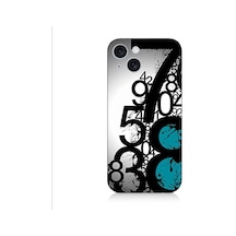 Apple Uyumlu iPhone 15 Plus Sayısal Karmaşa Desenli Silikon Kılıf Silikon