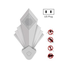 Rogfer Ry001 Ultrasonik Elektronik Sivrisinek Kurtlayıcı Gece Işığı, Fiş Özellikleri: Abd Fiş Beyaz , Boyut:abd Fişi
