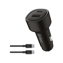 Ayrex Ttec Smartcharger Duo Pd 48w Araç Hızlı Şarj Aleti Usb-c+usb-a - Usb-c-usb-c 3a Kablo Siyah 2ckp02cs