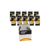 Duracell 10 Numara Cihaz Pili 10 Paket 60 Adet
